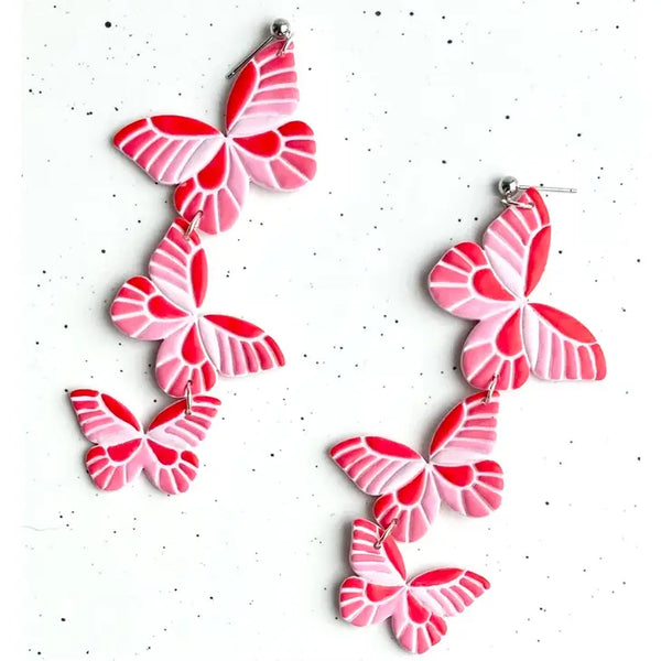 TCOB Butterfly Trio Earrings -  - Earrings - Feliz Modern