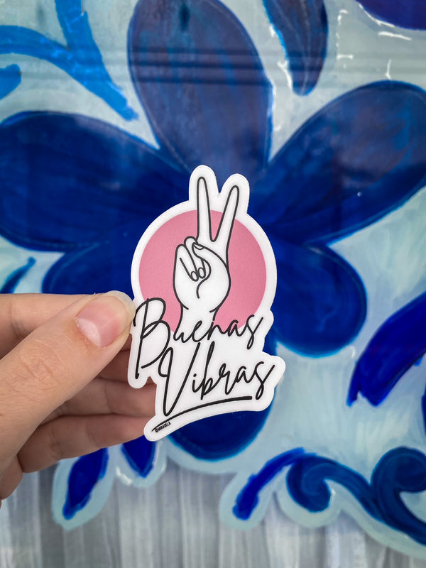 MIR* Buenas Vibras Sticker - - Stickers - Feliz Modern