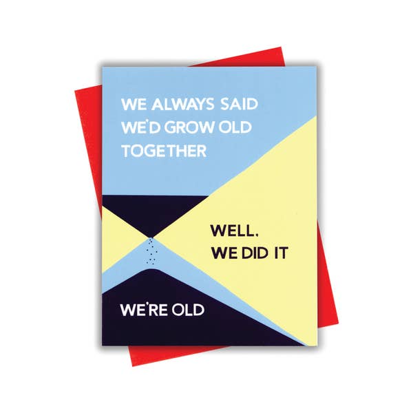 XOU Growing Old Card -  - Cards - Feliz Modern