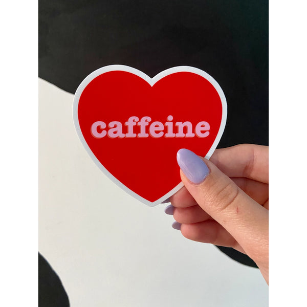 ALDD Heart Caffeine Sticker -  - Stickers - Feliz Modern