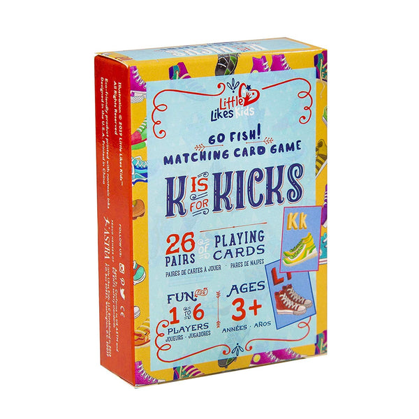 LKID* K is for Kicks Go Fish! Playing Cards -  - Games - Feliz Modern