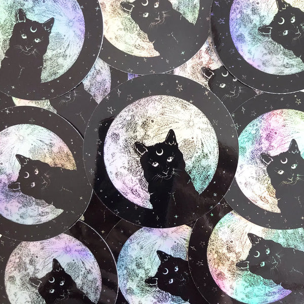 MOTM* Celestial Cat Sticker -  - Stickers - Feliz Modern