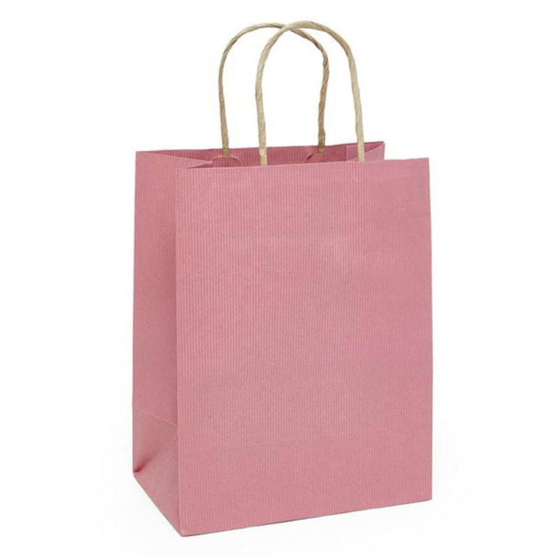 PMRT 6 x 8 Stripe Gift Bag - Pink - Gifting Supplies - Feliz Modern