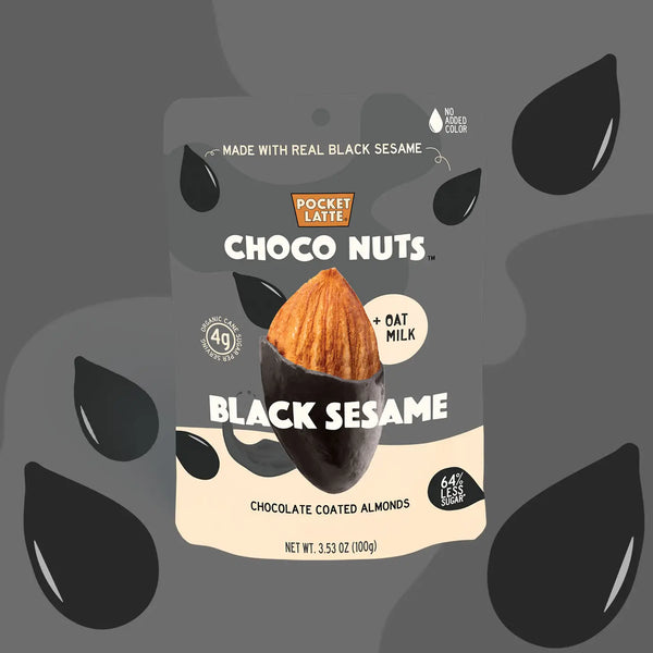 PKLT Black Sesame Choco Nuts -  - Treats - Feliz Modern
