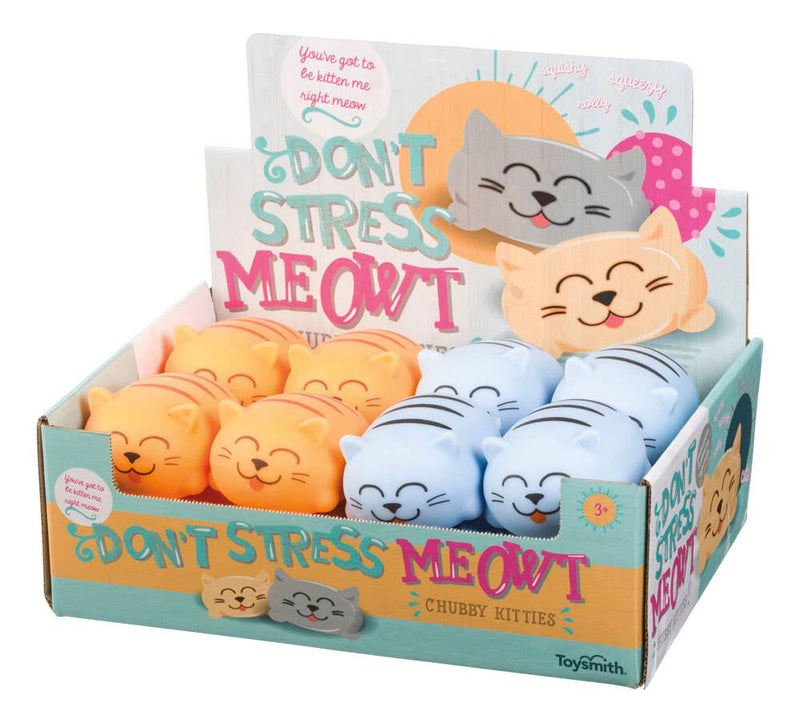 TSM Chubby Kitty Stress Ball -  - Games - Feliz Modern