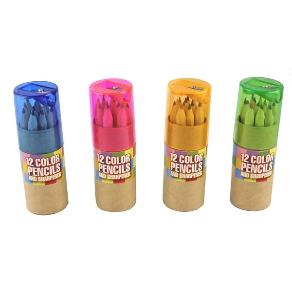 STRL Color Pencil Tube + Sharpener -  - Office & Stationary - Feliz Modern