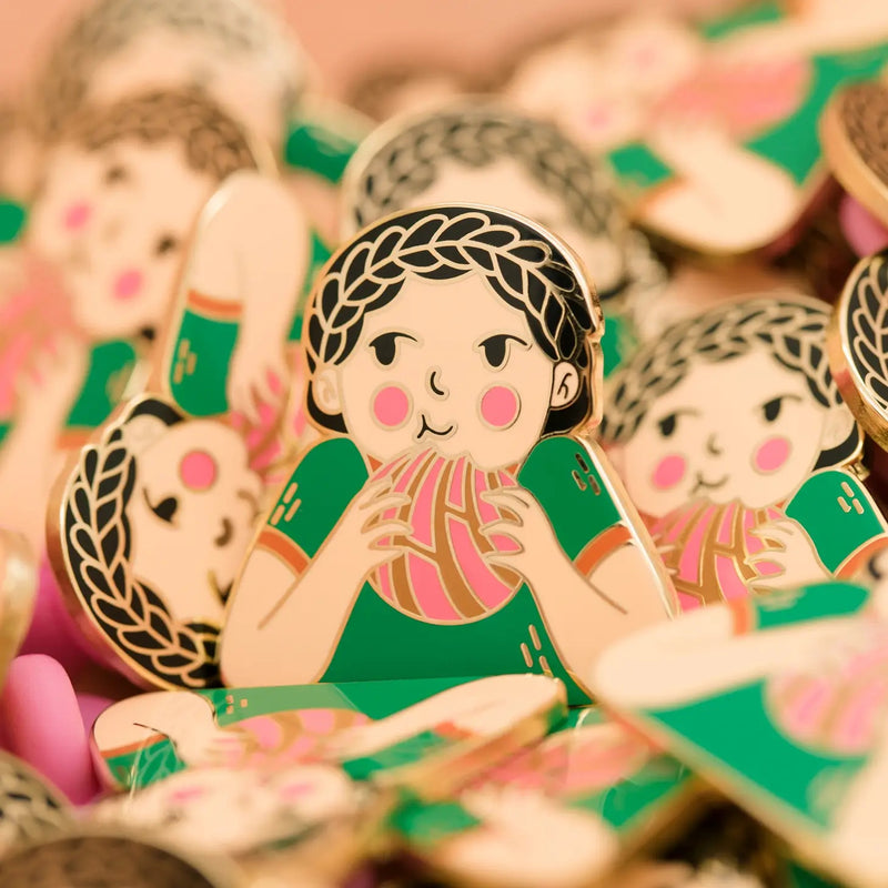 TDS Concha Girl Pin -  - Pins & Patches - Feliz Modern