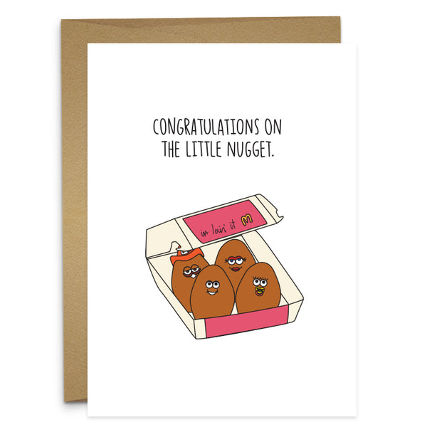 HUM* Congrats Nugget Card -  - Cards - Feliz Modern
