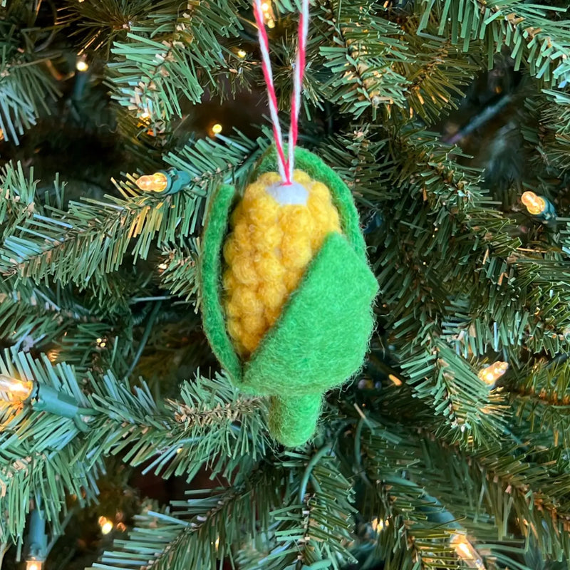 OFO Felt Corn Ornament -  - Christmas - Feliz Modern