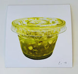 ESA* small CRAVINGS giclee (Conchas & Salsa series) - Green Salsa - Art - Feliz Modern