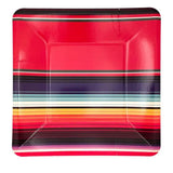 PYWS Red Serape Plates - Dessert 7.5" - Party Supplies - Feliz Modern