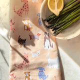 IDL Dogs Tea Towel -  - Tea Towels & Napkins - Feliz Modern