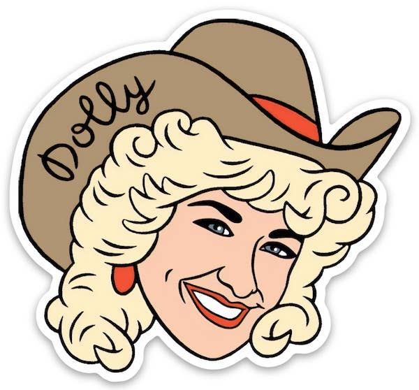 TFND Queen of Country Sticker -  - Stickers - Feliz Modern