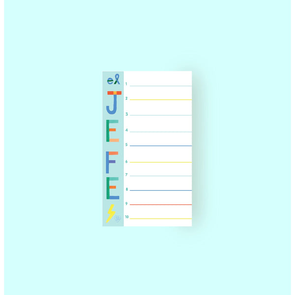 HOLO* El Jefe Notepad -  - Office & Stationary - Feliz Modern