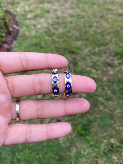 THD Evil Eye Hoops -  - Earrings - Feliz Modern