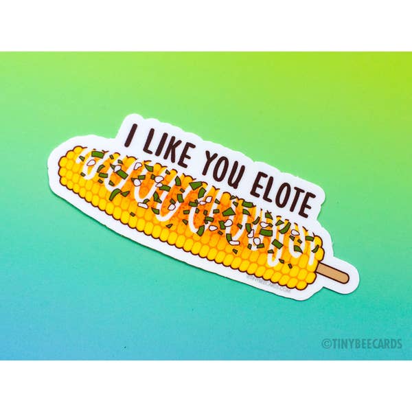 TBC I Like You Elote Sticker -  - Stickers - Feliz Modern