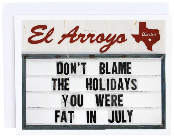 CPC* Fat In July Card -  - Cards - Feliz Modern