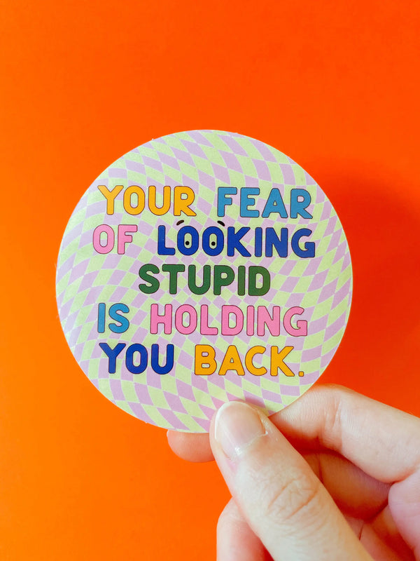 INNP Fear Sticker -  - Stickers - Feliz Modern