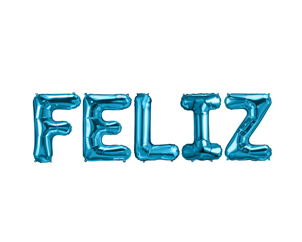 ADO "Feliz" Balloon Art Choose Your Color! - Blue - Art - Feliz Modern