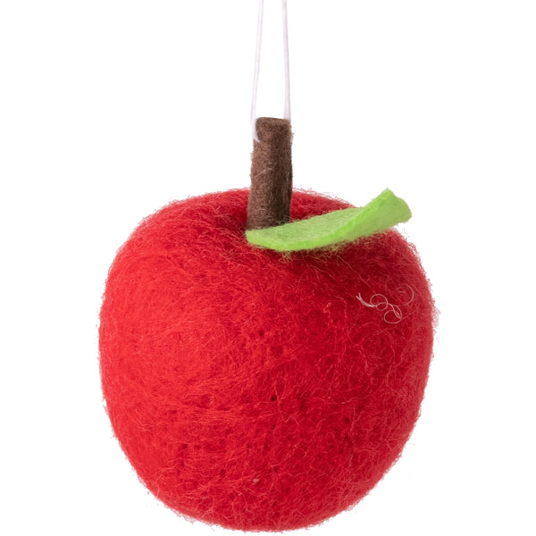 STHH* Felt Apple Ornament -  - Christmas - Feliz Modern