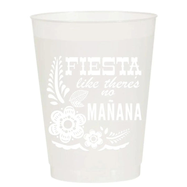 SHH* Fiesta Like No Mañana Cup (Pack of 6) -  - Drinkware - Feliz Modern