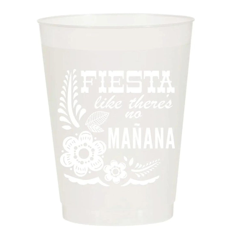SHH* Fiesta Like No Mañana Cup (Pack of 6) -  - Drinkware - Feliz Modern