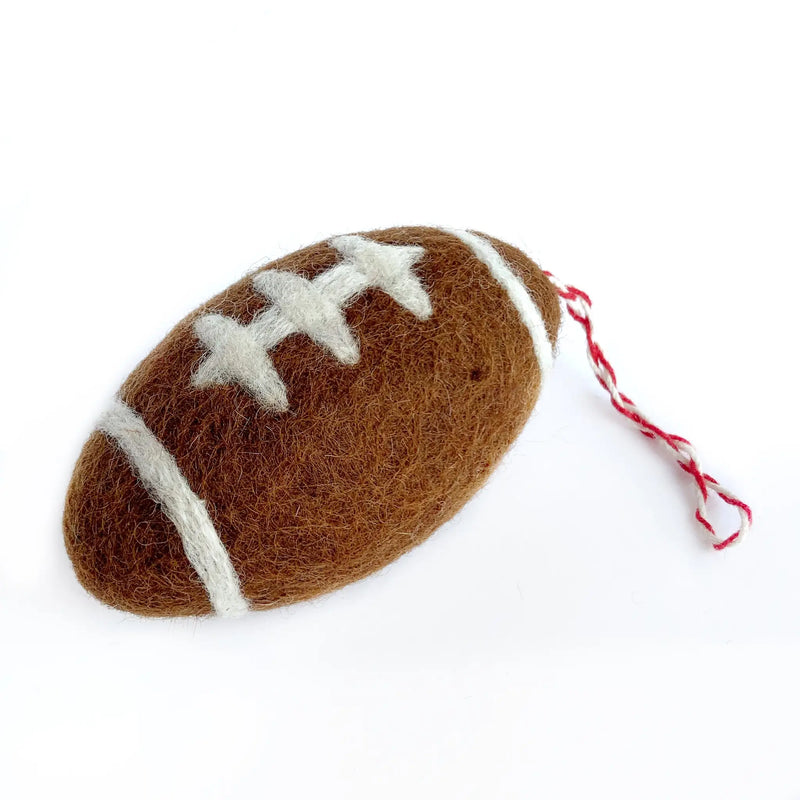 OFO Felt Football Ornament -  - Christmas - Feliz Modern