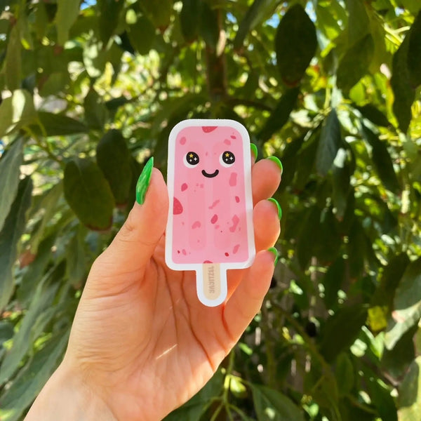 YYTZ Paleta De Fresa Sticker -  - Stickers - Feliz Modern