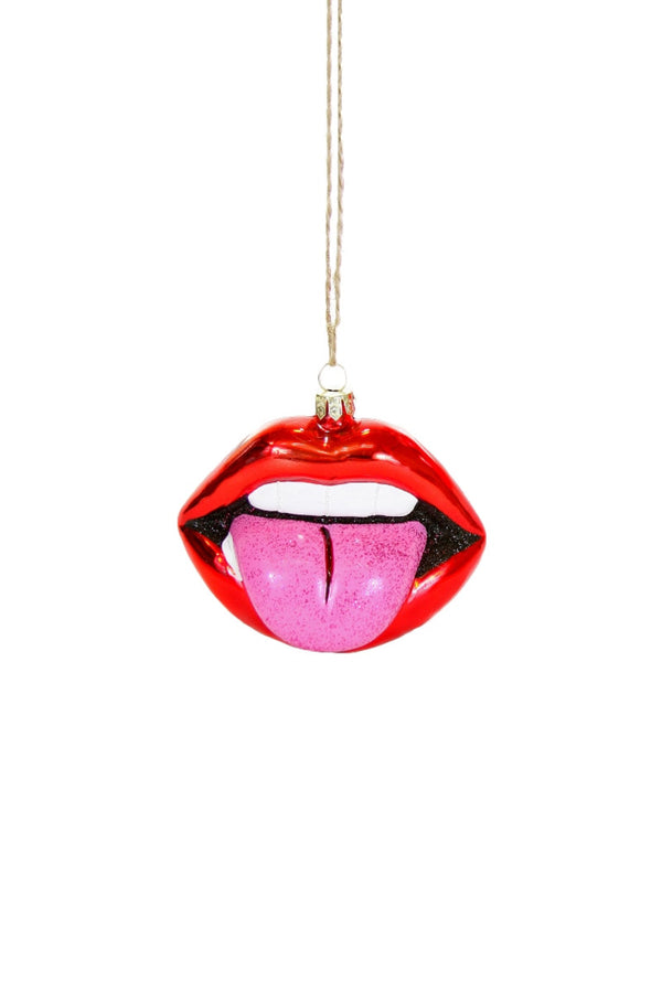 CFC Glittery Tongue Ornament -  - Christmas - Feliz Modern