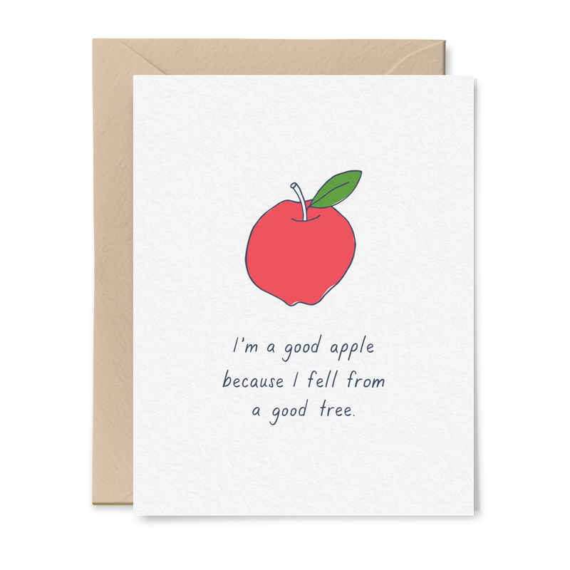 TH* Good Apple Card -  - Cards - Feliz Modern