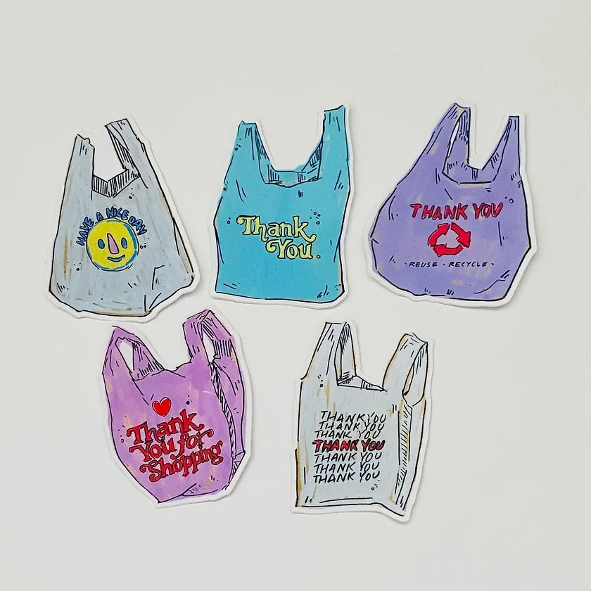 FCH* Grocery Shopper Sticker Set – Feliz Modern
