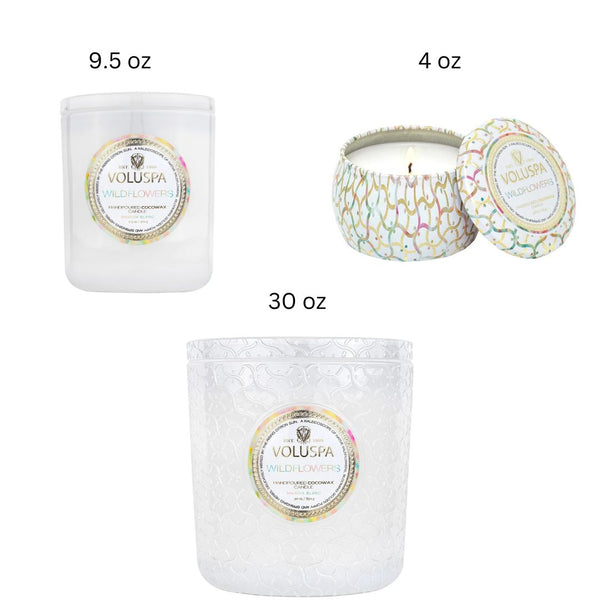 VLSPA Wildflower Scent Candle Collection -  - Candles - Feliz Modern