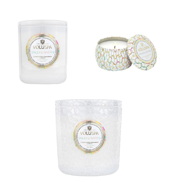 VLSPA Wildflower Scent Candle Collection -  - Candles - Feliz Modern