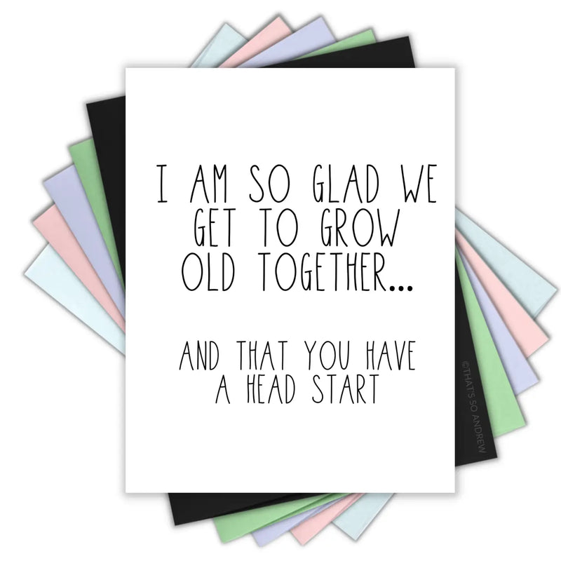 THSA Grow Old Together Card -  - Cards - Feliz Modern