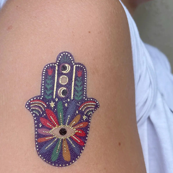 IDL Hamsa Temporary Tattoo -  - Party Supplies - Feliz Modern