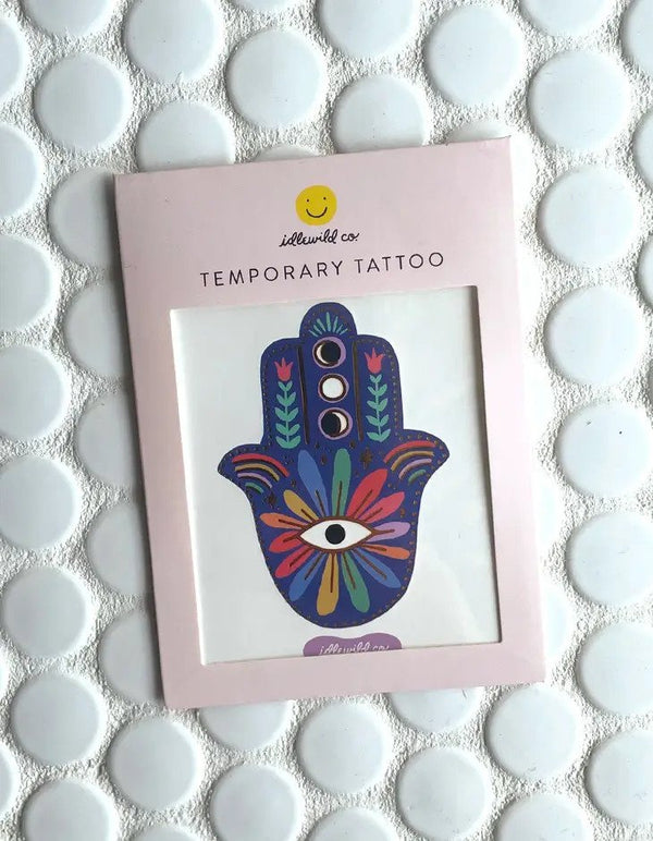 IDL Hamsa Temporary Tattoo -  - Party Supplies - Feliz Modern