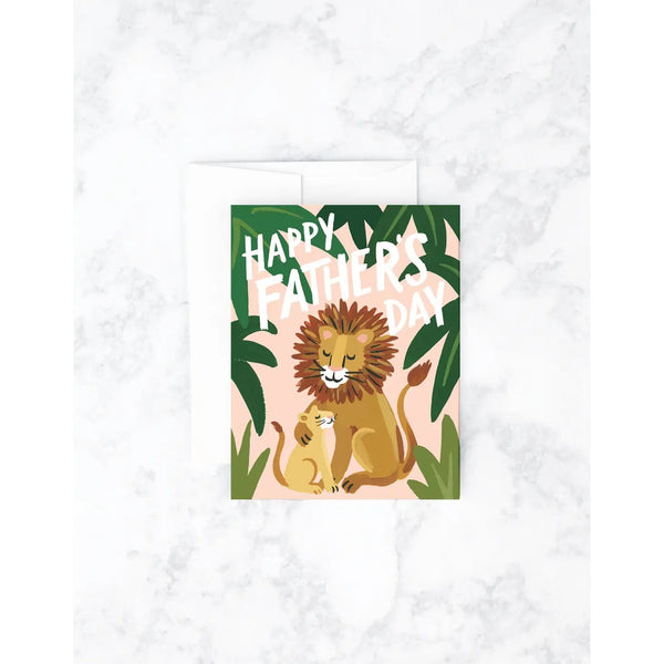 IDL Father's Day Lion Card -  - Cards - Feliz Modern