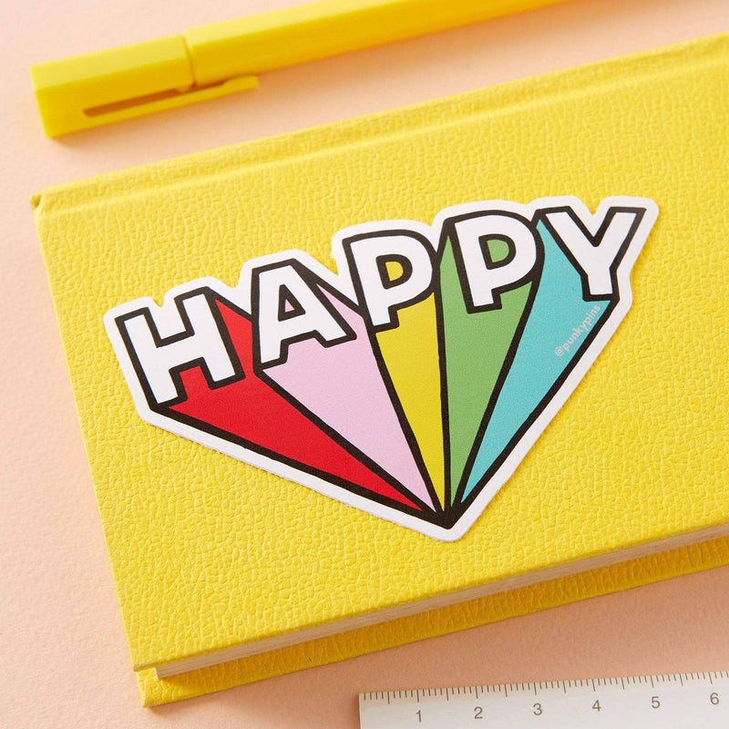 PKYP* Colorful Happy Sticker -  - Stickers - Feliz Modern