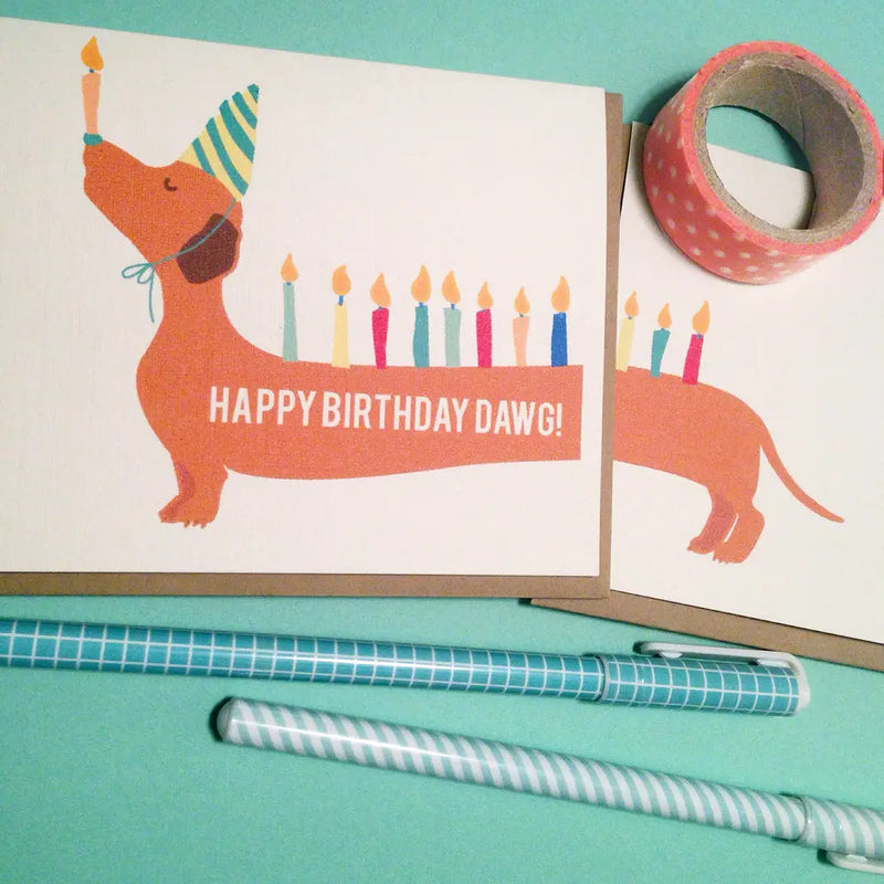ILOE Happy Birthday Dawg! Card -  - Cards - Feliz Modern