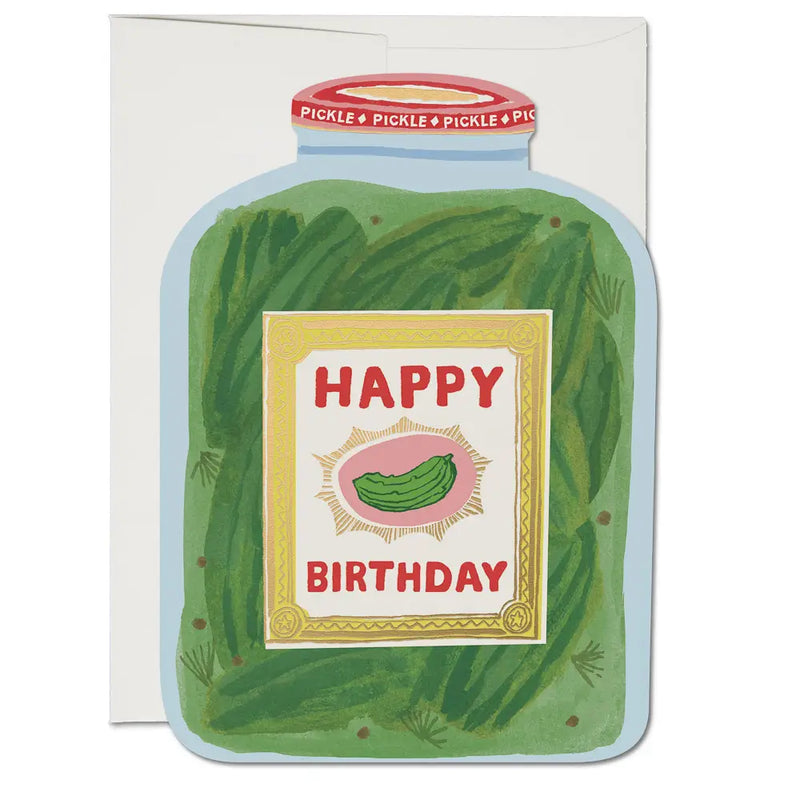 RCC Happy Birthday Pickle Card -  - Cards - Feliz Modern