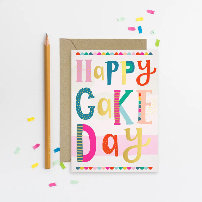 MFIK Happy Cake Day Card -  - Cards - Feliz Modern