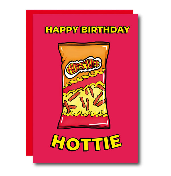 STS Happy Birthday Hottie Birthday Card -  - Cards - Feliz Modern