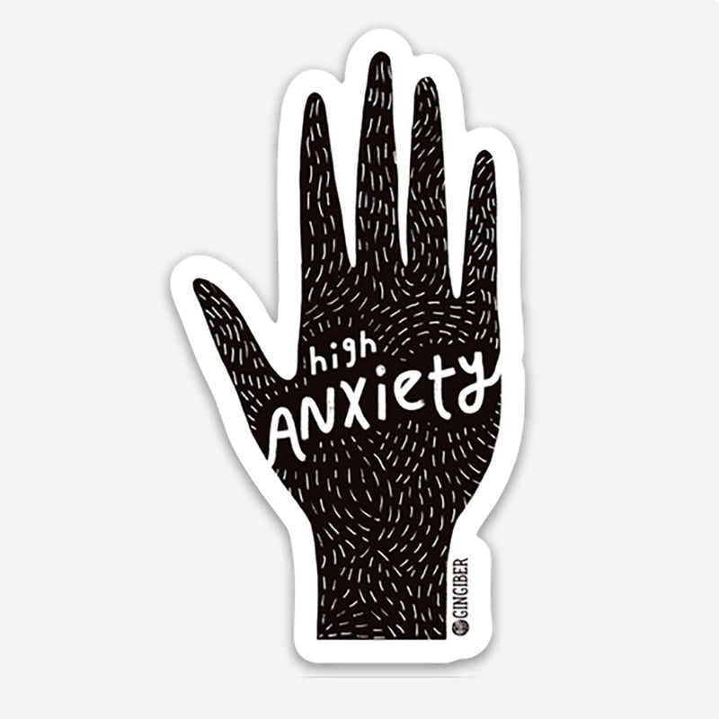 GGB High Anxiety Sticker -  - Stickers - Feliz Modern