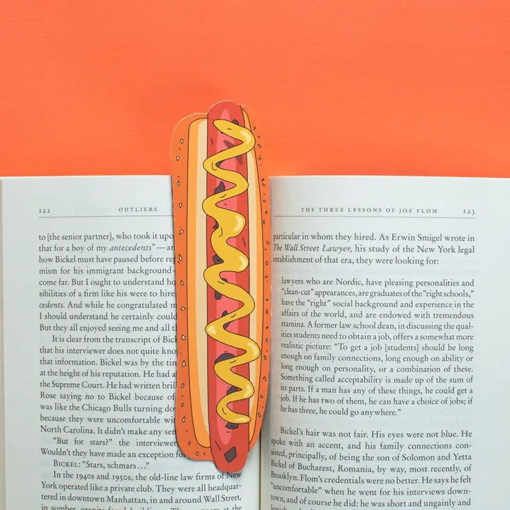 HUM Hotdog Bookmark -  - Books - Feliz Modern