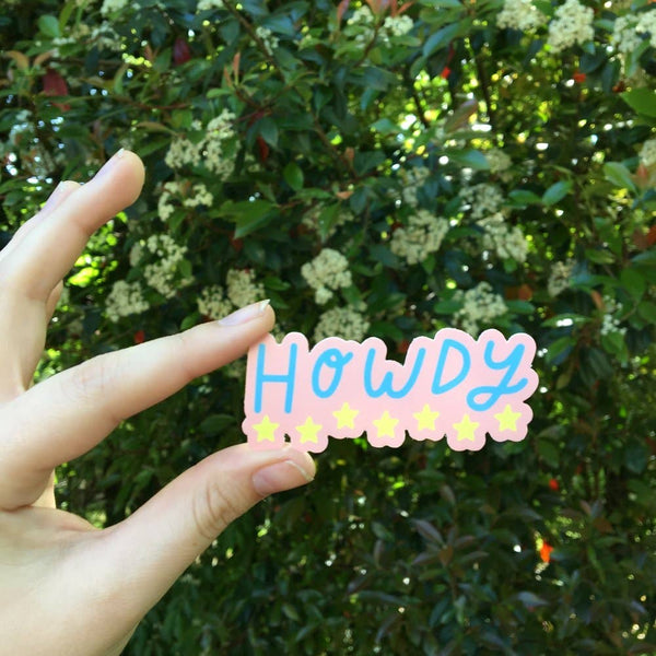 ALB Howdy Sticker -  - Stickers - Feliz Modern