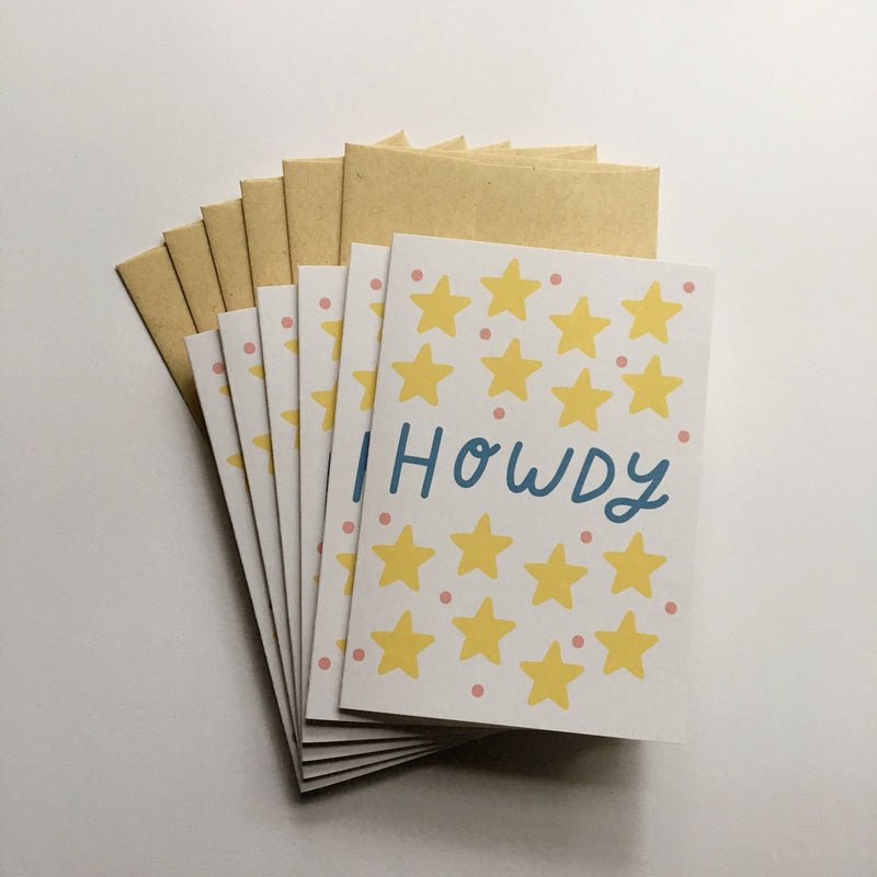 ALB Howdy Set of Cards -  - Cards - Feliz Modern