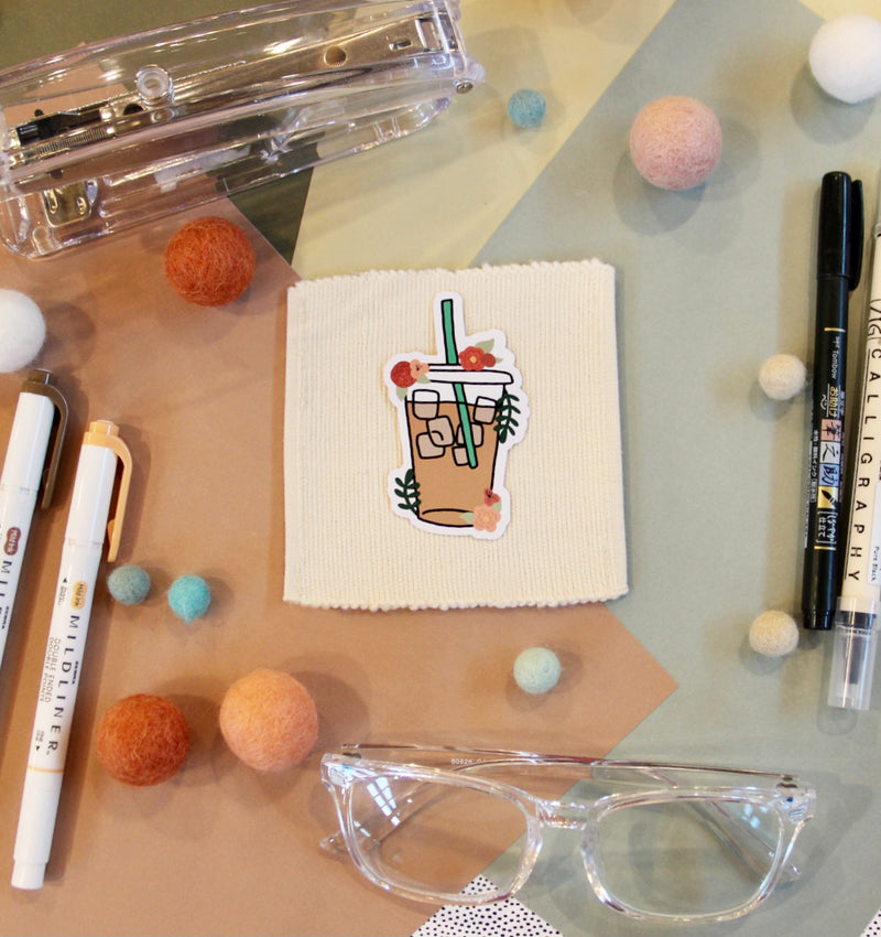 GTST Iced Coffee Sticker -  - Stickers - Feliz Modern