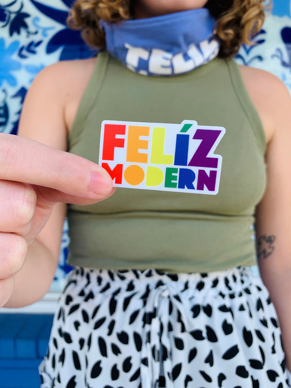 FMD Feliz Modern Rainbow Pride Sticker -  - FMD - Feliz Modern