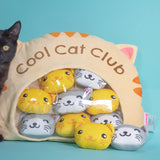 BWLZ Kitten Tic Tac Toe Pillow -  - Pillows & Throws - Feliz Modern