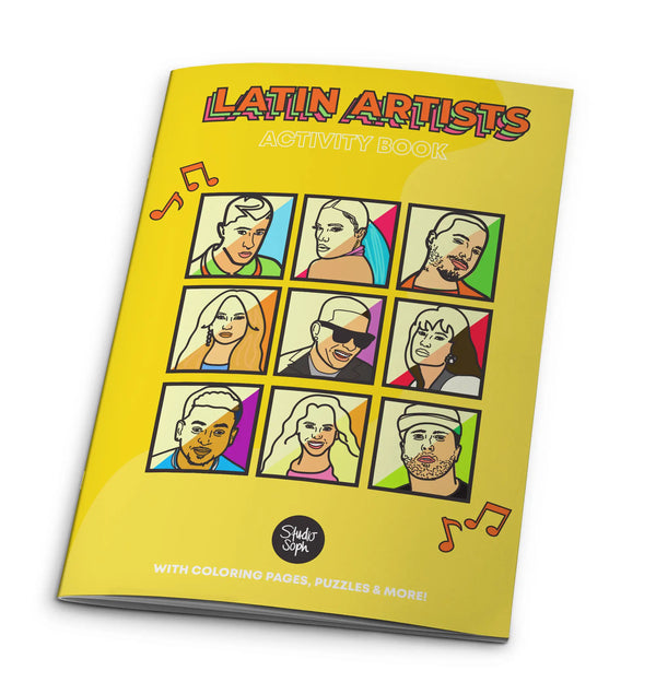 STS* Latin Artists Activity + Coloring Book -  - Books - Feliz Modern